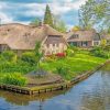 Aesthetic Giethoorn paint by numbers