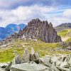 Glyder Fawr Snowdonia paint by numbers