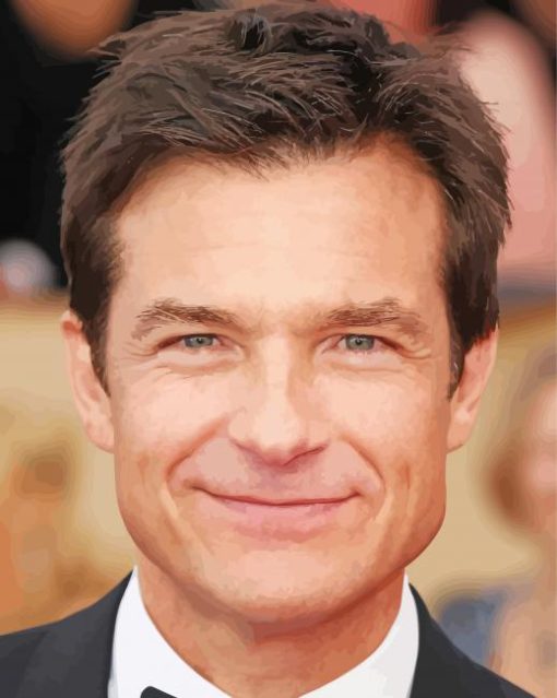 Aesthetic Jason Bateman paint by numbers