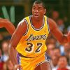 Aesthetic Magic Johnson paint by numbers