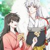 Aesthetic Rin And Sesshomaru Anime paint by numbers