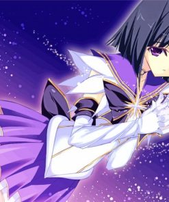 Aesthetic Sailor Saturn paint by numbers