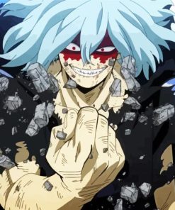 Aesthetic Shigaraki paint by numbers