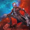 Aesthetic Star Lord paint by numbers