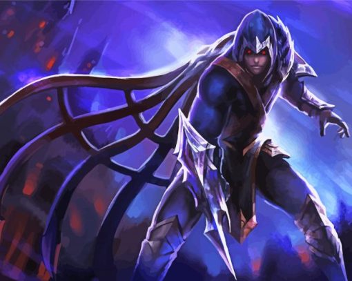 Aesthetic Talon League Of Legends Art paint by numbers