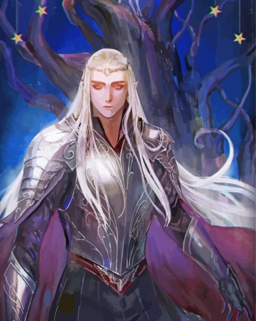 Aesthetic Thranduil Art paint by numbers