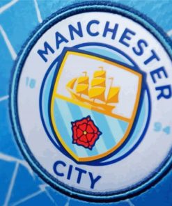 Aesthetic Man City Badge Paint By Numbers