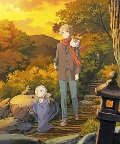 Aesthetic Natsume Yuujinchou paint by numbers