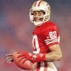 Aesthetic Vintage Jerry Rice paint by numbers