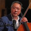 Aesthetic Yo Yo Ma Musician paint by numbers