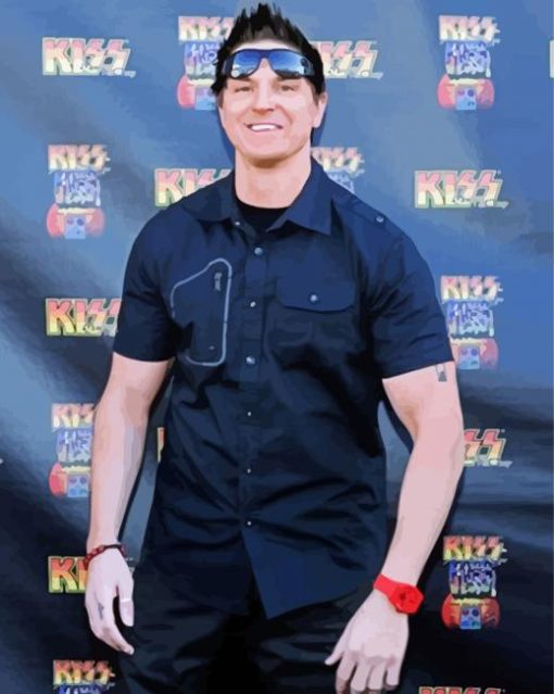 American Zac Bagans paint by numbers