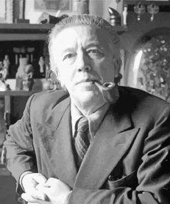 Andre Breton Smoking Tobacco paint by numbers