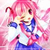 Angel Beats Anime Girl Paint By Numbers