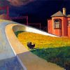 Approaching Storm By Railway By Jeffry Smart paint by numbers