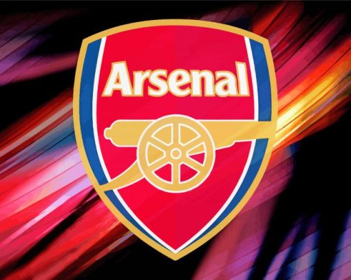 Arsenal Badge Paint By Numbers