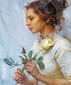 Beautiful Woman Daniel Gerhartz paint by numbers