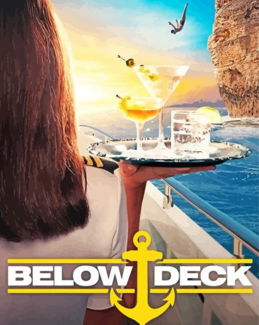 Below Deck Serie Poster paint by numbers