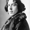 Black And White Oscar Wilde paint by numbers