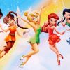 Cartoon Cute Disney Fairies paint by numbers