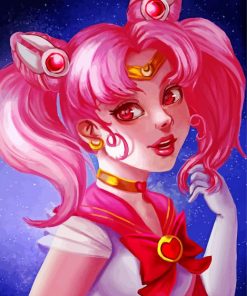 Chibiusa Art paint by numbers