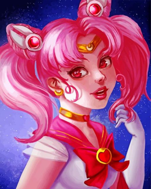 Chibiusa Art paint by numbers