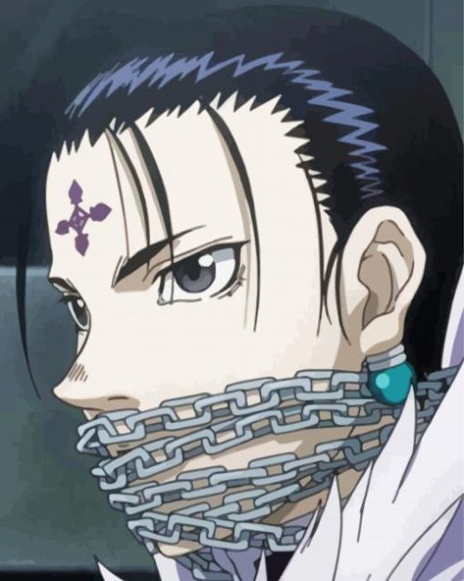 Chrollo Anime paint by numbers