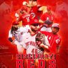 Cincinnati Reds Baseball Team paint by numbers