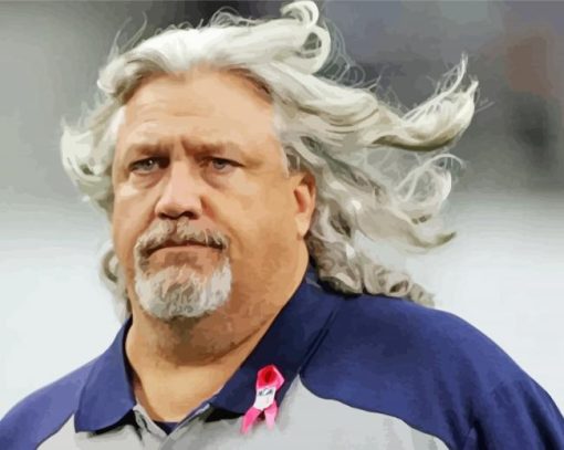 Coach Rob Ryan paint by numbers