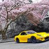 Cool Yellow Mazda RX 7 paint by numbers