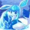 Cute Glaceon paint by numbers