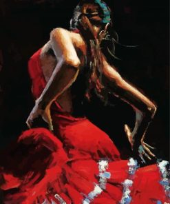 Dancer By Fabian Perez paint by numbers