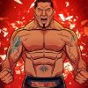 Brock Lesnar Art paint by numbers