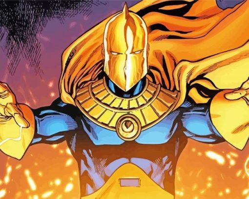 Doctor Fate Art paint by numbers