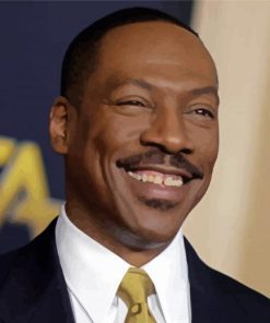 Eddie Murphy Smiling paint by numbers