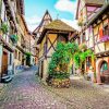 Eguisheim Village In France paint by numbers