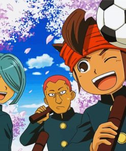 Eleven Inazuma paint by numbers