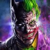 Fantasy Batman And Joker Art paint by numbers