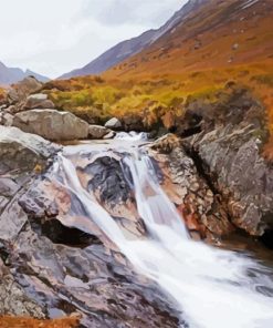 Glen Rosa On The Isle Of Arran paint by numbers