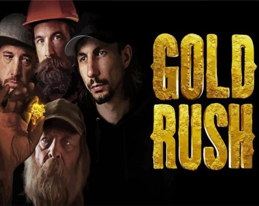 Gold Rush Characters paint by numbers