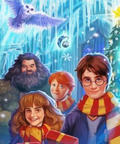 Harry Potter Illustration paint by numbers