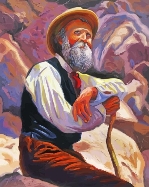 John Muir Art paint by numbers