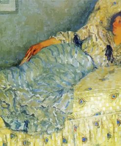 Lady On Bed By Emanuel Philips Fox paint by numbers