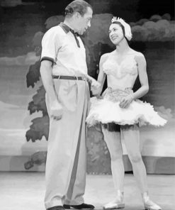 Margot Fonteyn Ballerina paint by numbers