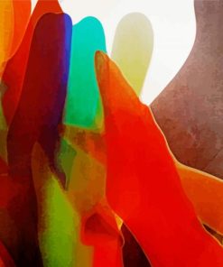 Morris Louis paint by numbers