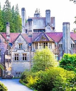 National Trust Cragside paint by numbers