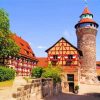 Nuremberg Castle paint by numbers