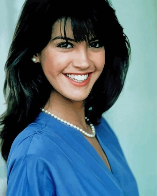 Phoebe Cates Actress paint by numbers