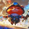 Powerful Teemo Paint By Numbers