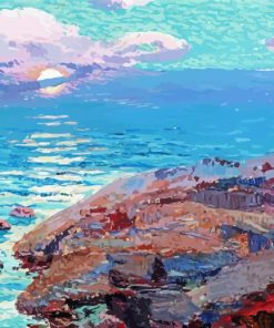 Seascape Art Thom Thompson Paint By Numbers