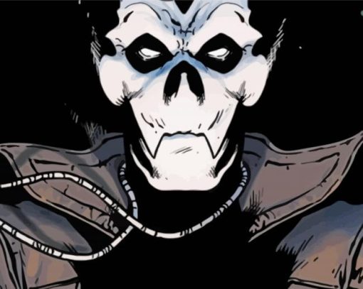 Shadowman Anime paint by numbers